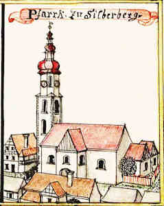 Pfarrk. zu Silberberg - Kościół parafialny, widok ogólny